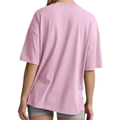 Beyond Yoga Oversized Cotton Tee - Orchid Blossom XXS