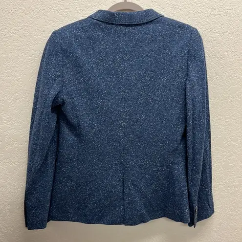 Massimo Dutti Blue Blazer Wool/ Silk Blend Blazer 32