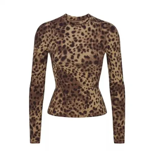 Dolce & Gabbana X SKIMS COTTON JERSEY LONG SLEEVE T-SHIRT