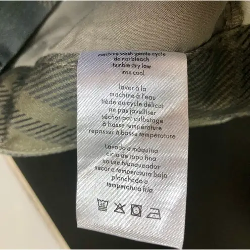 We Wore What Icon Neutral Twill Denim Stretch Jeans Tan Grey Black Preppy Plaid 28