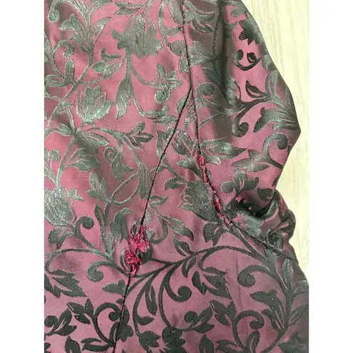 Maggy London | Women's Floral 4-Button Blazer Suit Jacket Business Coat | 14