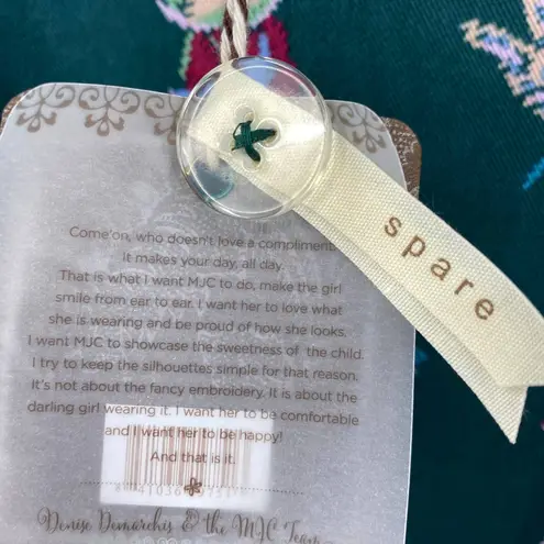 Matilda Jane Evergreen Dream Jumpsuit Hummingbird Print Cottagecore NEW Small