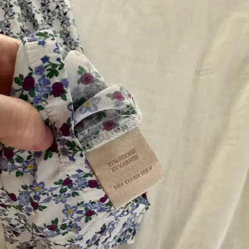 Paloma Women’s Small Blue Pearl Blue Floral Jumpsuit