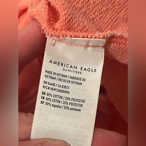 American Eagle  Oversized Crop Crewneck Sweatshirt Bin 190