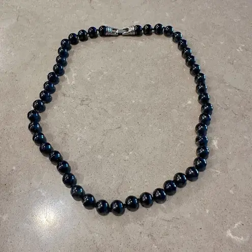 Hematite Perl Bead Necklace
