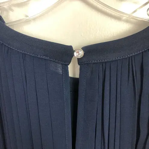 Krass&co London Dress Glenda Lace Sheath Dress Navy