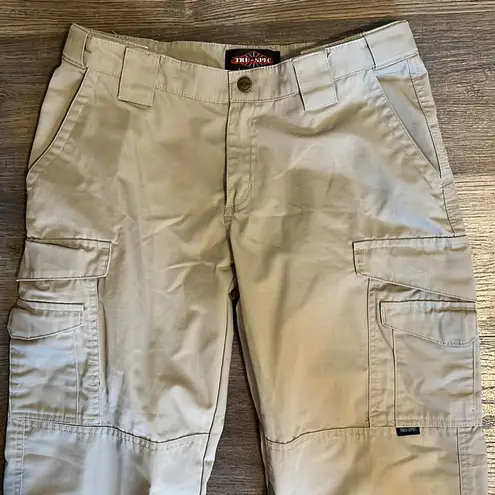 TruSpec Women’s Cargo Khakis Work Outdoor Pants Size 6 Tan