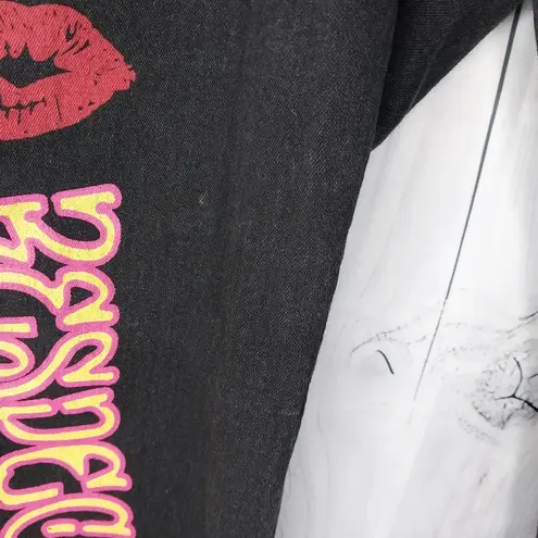 Ashley Stewart  Black Graphic Print Jeans