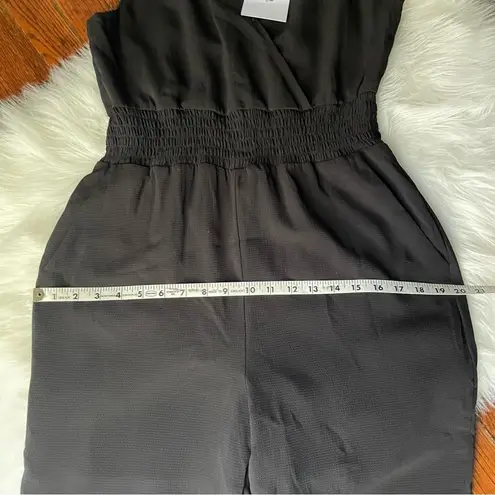 WAYF Black Jumpsuit Sleeveless NWT