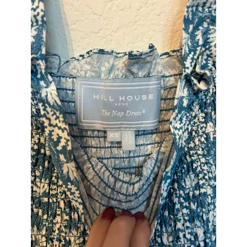 Hill House Ellie Nap Dress in Trailing Vine Blue Size XS