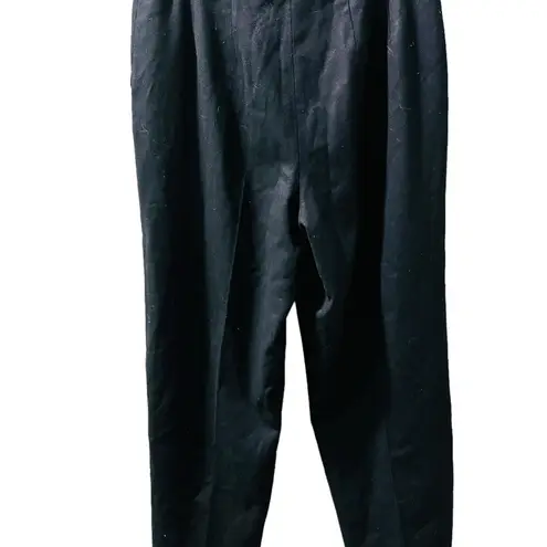 Pendleton  100% Virgin Wool Suit Pants Boot Cut Women's Size 16 Black Suit Work