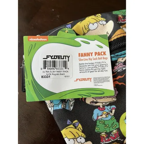 NWT Nickelodeon Rugrats Canvas Travel Fanny Pack Bag By Fydelity 8.5x5.5”