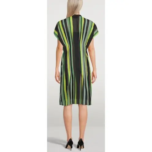 Akris Punto Akris Cotton Voice Tunic Dress in Stripe Print Sz. 8