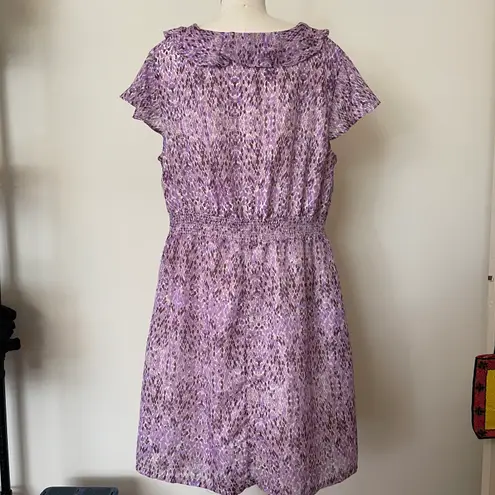 Merona Purple Pattern Sundress