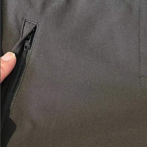 Slazenger  Tech Golf Pants Womens 2 Black‎ Logo Hydro-Dri Performance Zip-Fly