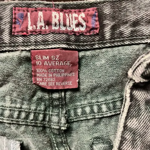 L.A. Blues Green Straight Leg Jeans