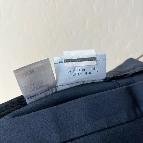 Akris Punto Trouser Pants Navy Blue Slim Fitted Tailored Pants Size 8 - Image 8