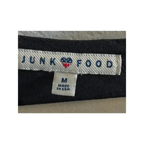 Junk Food Grateful Dead Graphic Long Sleeve Tee Vintage Band Top Made in USA Black Size M