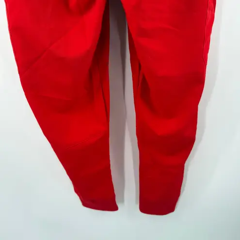 Mandala Scrub Joggers Women's Large Red Medical Comfort Multi