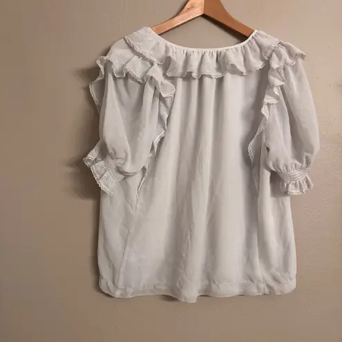 ARITZIA | Wilfred Amyris Blouse White Size M