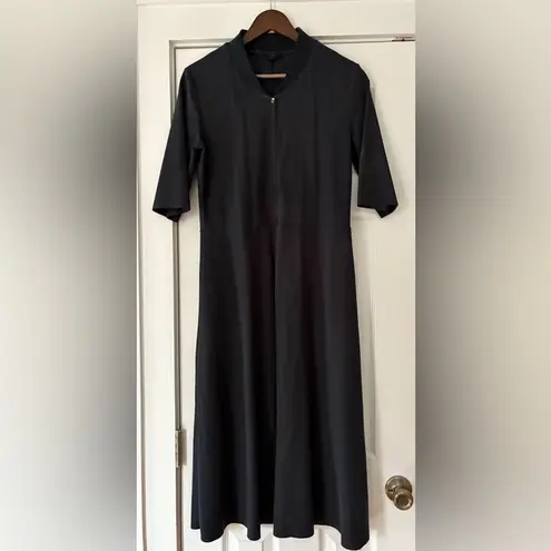 COS Dark Blue Long Sleeve Dress Size Medium