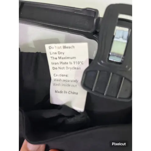 Commense Black Wide Leg Trousers NWT | High Waist Pleated Work Dress Pants L Size L