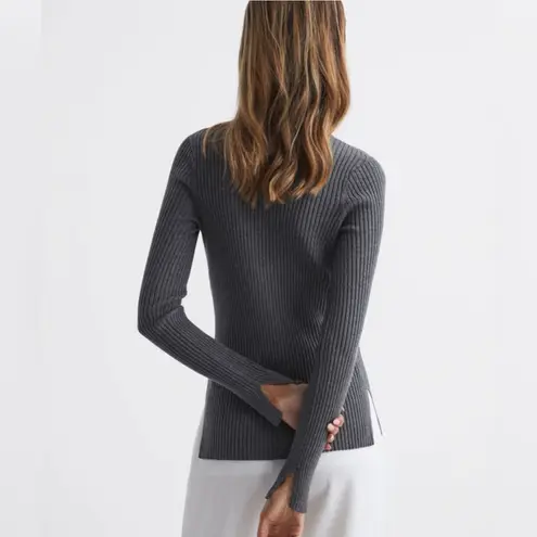 Reiss Elle Ribbed Crewneck Sweater Large