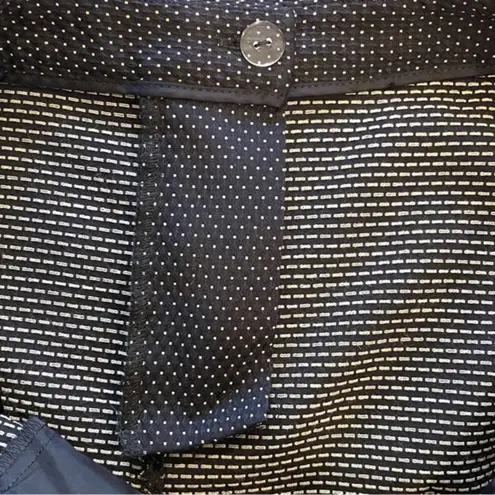 Karl Lagerfeld Navy Trousers Polka Dot Pattern