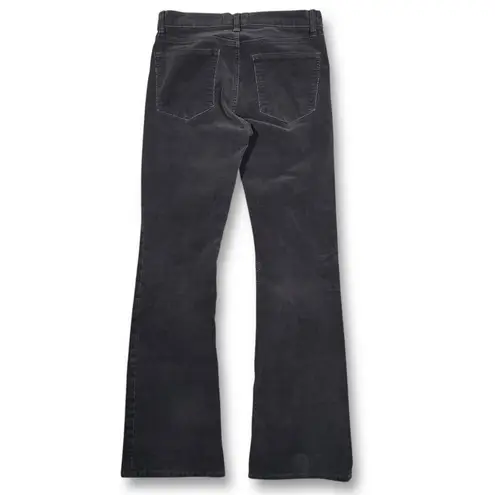 Gap 1969 Gap Perfect Boot Corduroy Low Rise Pants Charcoal Gray Women's Petite 26P