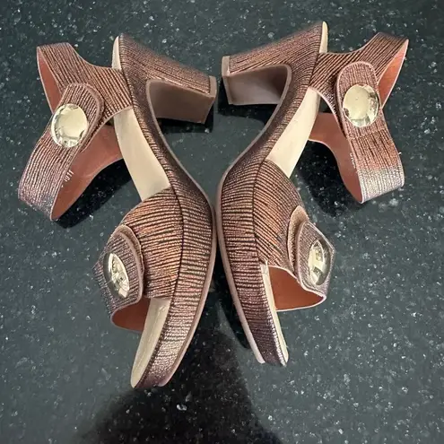 Spring Step PATRIZIA DADE Brinze Dade Party STRAP SANDAL SIZE 10