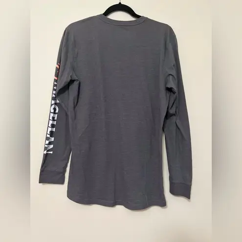 Magellan outdoors Boyfriend Fit Long Sleeve Shirt Size M Gray