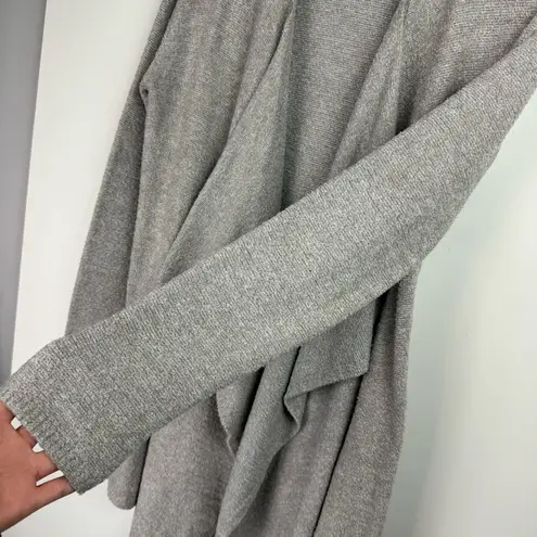 Barefoot Dreams CozyChic Lite Island Wrap Cardigan Sweater Sz S/M Drape Front