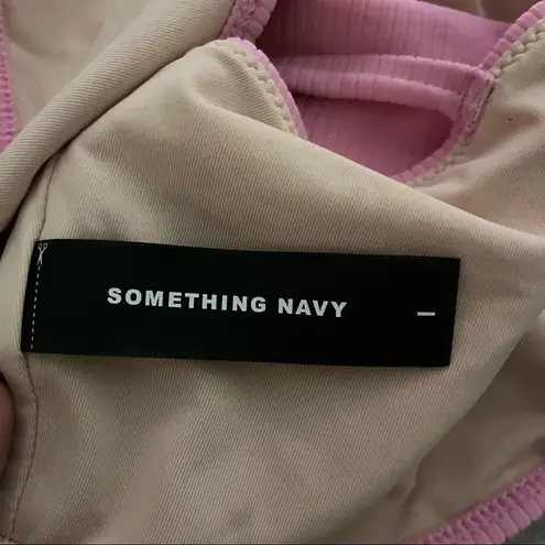 Something Navy Classic Swim Bandeau Top