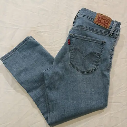 Levi’s Women’s 311 Shaping Skinny Capri Jeans Blue Size 26