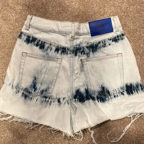 ZARA NWT  Distressed Shorts size 2