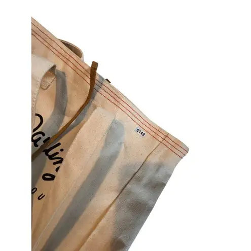 Oh Darling "Lets Be Adventurous" Embroidered Canvas Tote Bag Eco