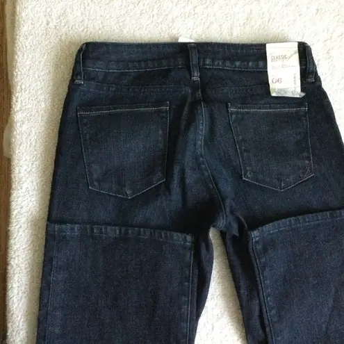 Banana Republic NWT Classic Boot Cut Jean Y2K Dark - Sz 6