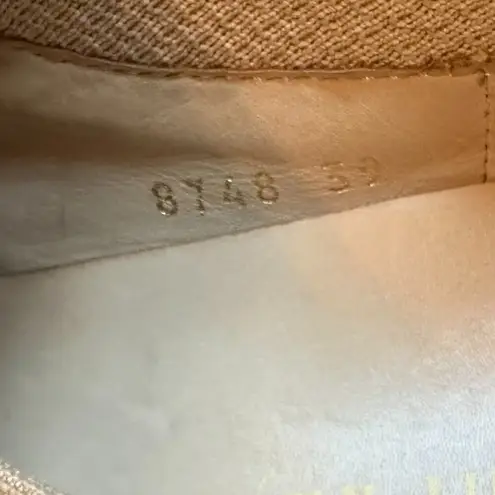 Jenni Kayne Beige Trainers Sneakers Tennis Shoes Suede Luxury Size 39 9 Women's