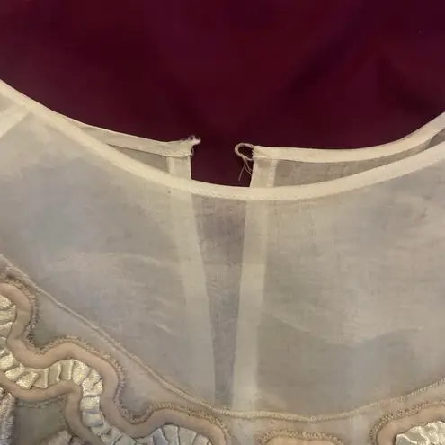 Christian LaCroix Hulotte Embellished Blouse Small S