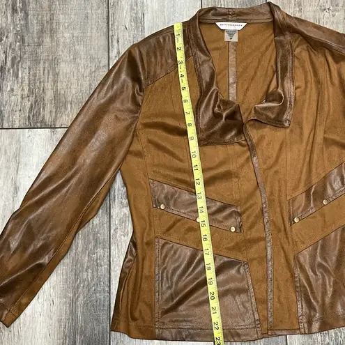 Allison Daley NWT Alison Daley Petite Tan /Cinnamon Color Lightweight Blazer Size 6P