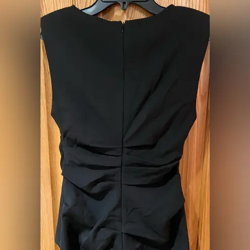 Lush Clothing Lush Black Side Ruched Sleeveless Bodycon Cocktail Mini Dress Size Small