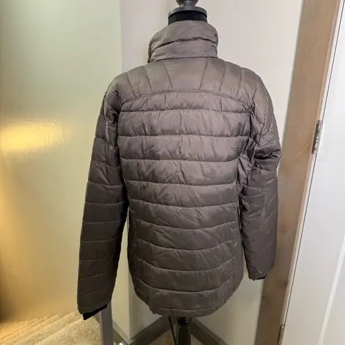 Columbia  Omni-Heat Thermal Coil Insulated Grey Puffer Coat Jacket Women's L - Image 3
