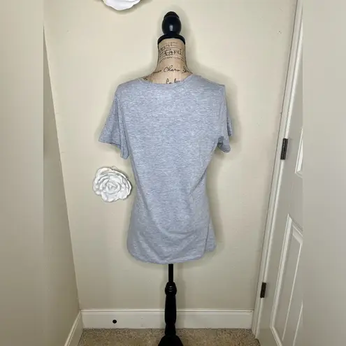 NFL NTM: Arizona Cardinals Gray & Red V Neck T Shirt with Mascot Sz XL