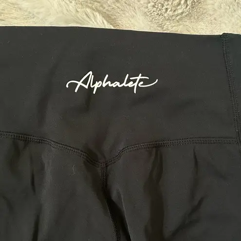 Alphalete black leggings size Medium