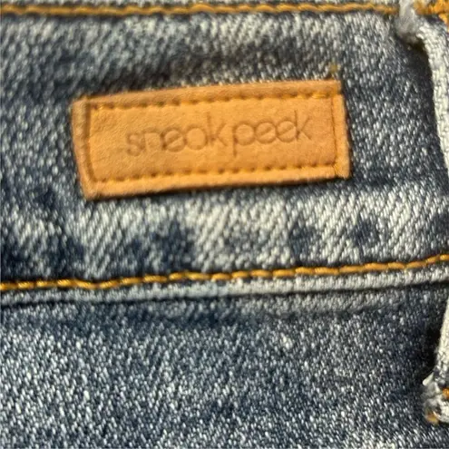 Sneak Peek Women's High Rise Stretch Denim Jeans Blue Size 7