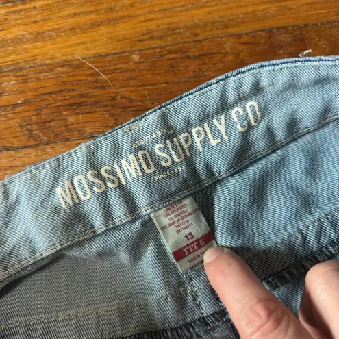 Mossimo Supply Co. Women's Light Blue Jean Shorts, Sz 13