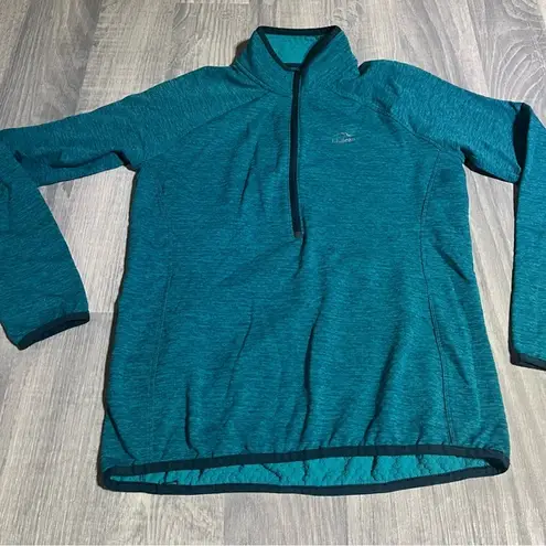 L.L. Bean Teal Blue Thin Long Sleeve Sweatshirt; XS reg Women’s
