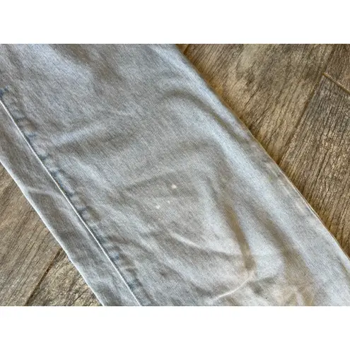 Veronica Beard Jeans 26 2 Blake classic straight high rise Button Fly USA Denim