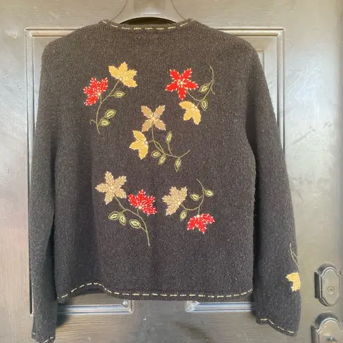 Christopher & Banks  Hand Embroidered Cardigan thumbnail 2