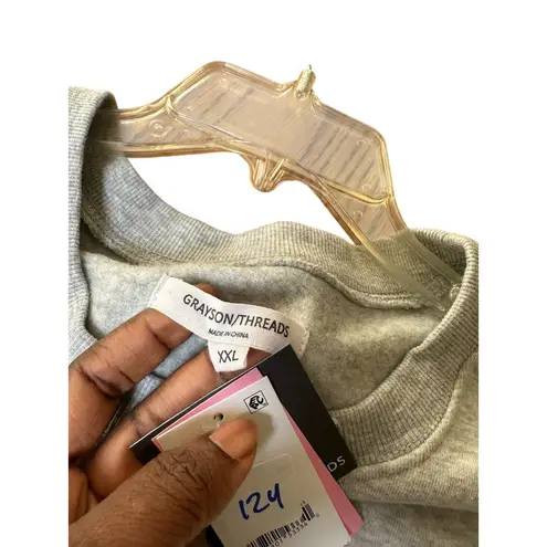 Grayson/Threads West Coast Surf Team Graphic Sweatshirt XXL Gray New Size 2X